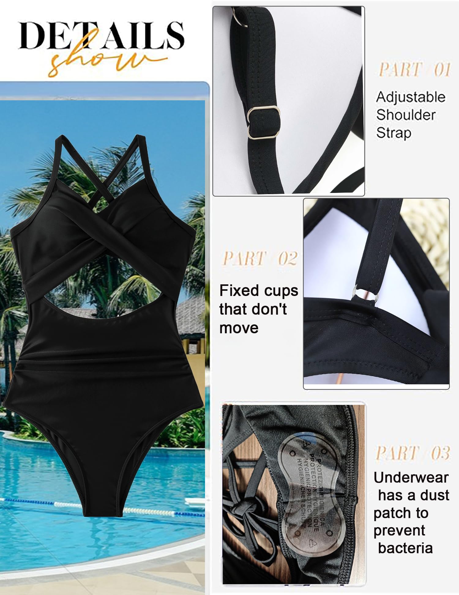 Bañador Reductor Mujer Barriga Trajes de Baño Una Pieza Vientre Plano Barriga Monokinis Control de Barriga Cintura Alta Fruncido Cuello en V Sexy Bañador Reductor Ropa de Baño Playa Halter
