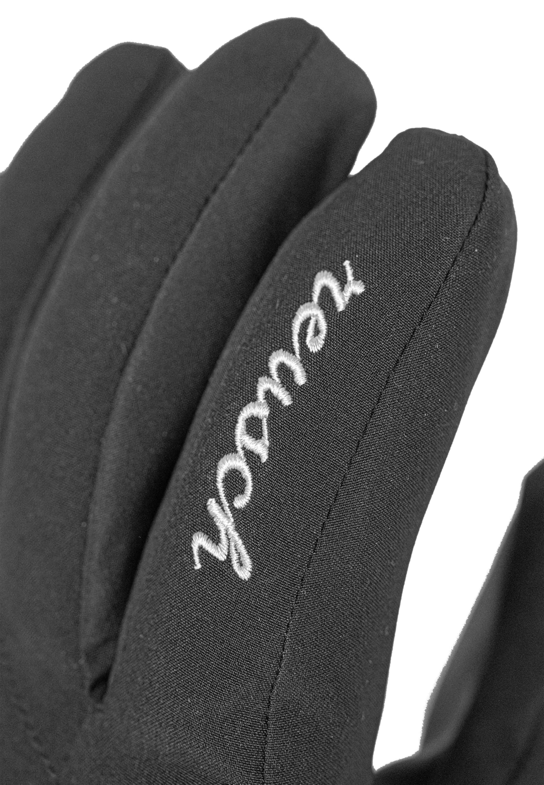 Reusch Alba Gore-Tex - Gants de Ski pour Femme - Imperméables, Coupe-Vent et Respirants - Softshell - Gants avec Fonction écran Tactile - Bracelet et Laisse - pour Ski et Sports d'hiver