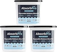 Vista 11 de Recipiente Absorbedor de Humedad con Carbón Activado - Paquete de 6 - Caja Eliminadora de Olores Desechable de 10.5 oz y Deshumidificador