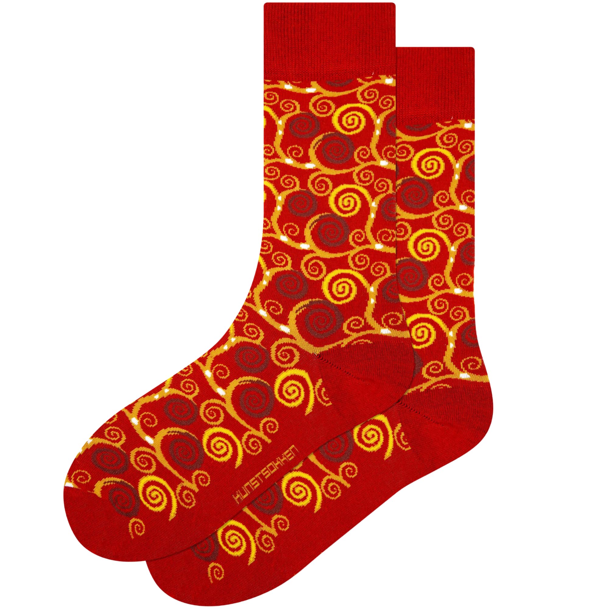 Kunstsokken Art Socks - The tree of life - Gustav Klimt - gifts for artists stocking presents novelty socks christmas stocking fillers women sock gift set