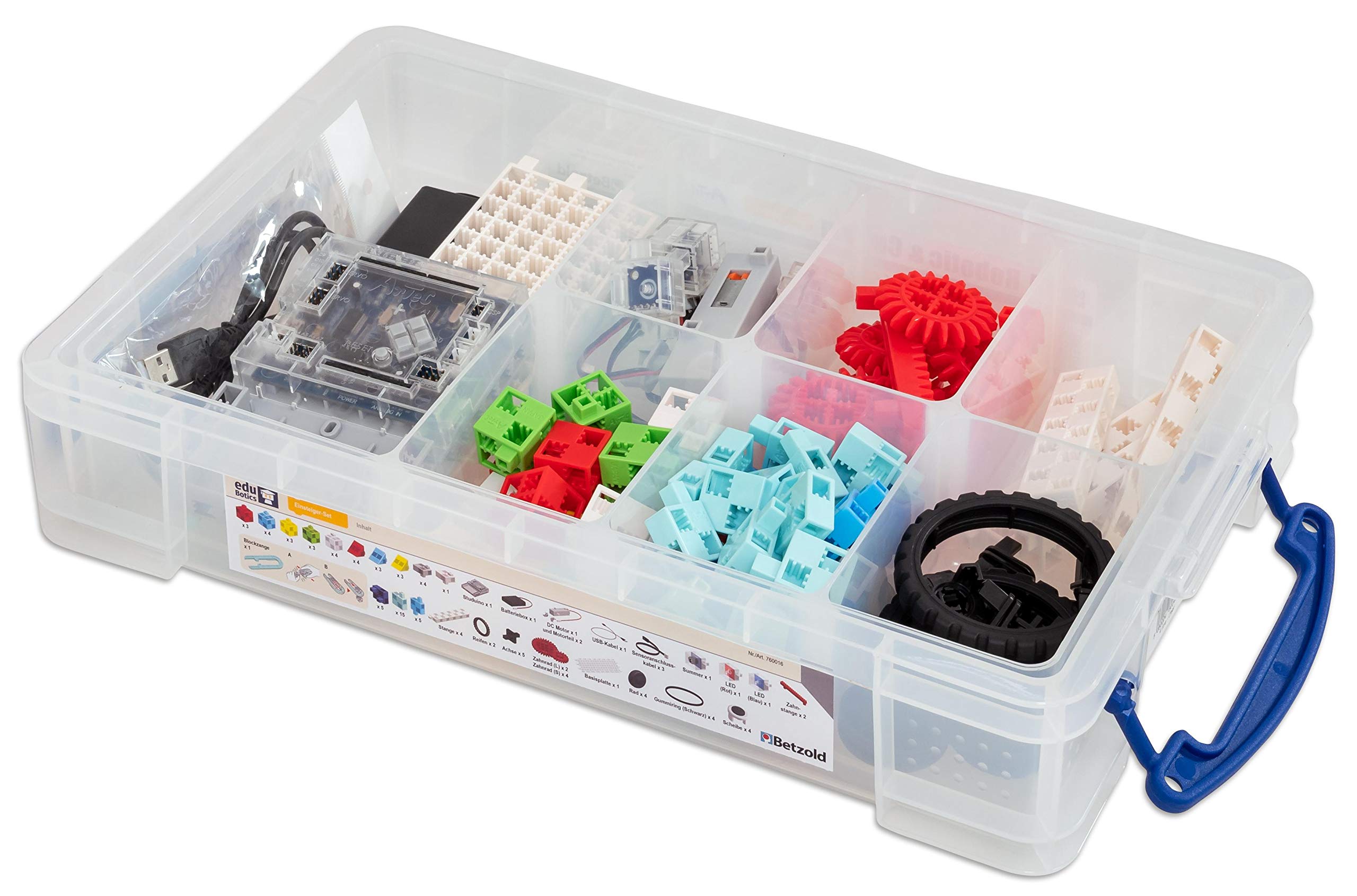 eduBotics 760016 Robotic & Coding zestaw dla początkujących – robot dziecięcy