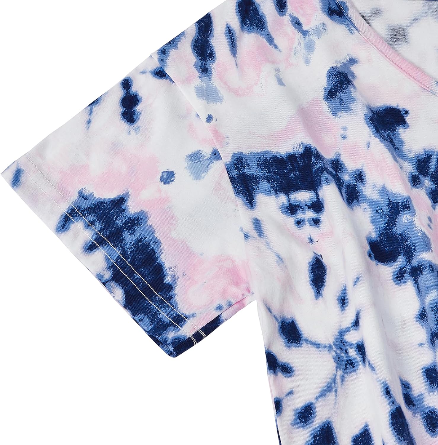 American Trends Womens Pajama Sets Cotton Blend Short Sleeve Sleepwear Soft Capri Pjs for Lounging Two Piece Set S-3XL - Image 5