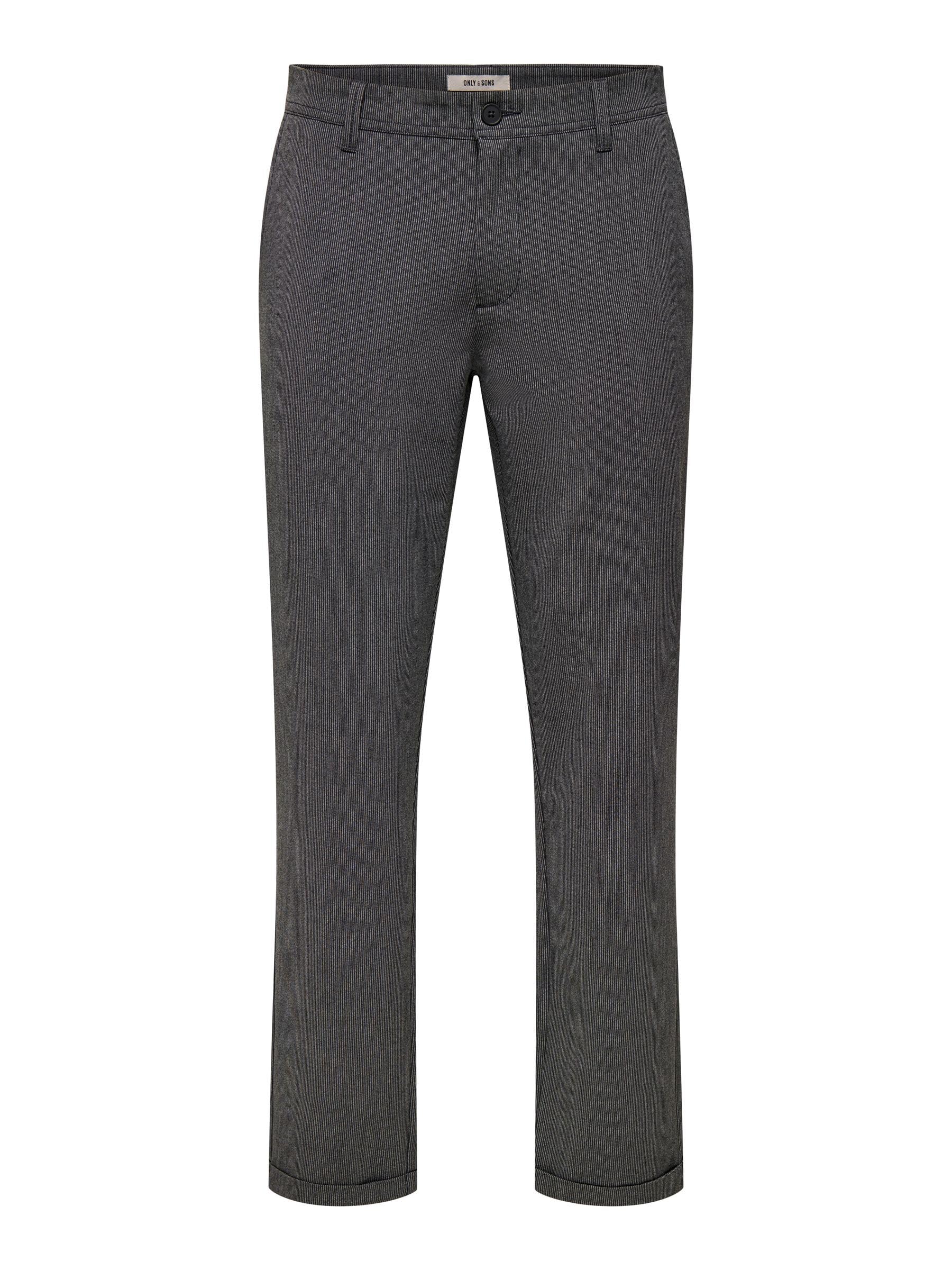 Only & Sons - Onsweft Reg Fine Stripe 0652 Pants Noos, Onsweft Reg Fine Stripe 0652 - Pantaloni Noos Uomo