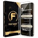 FIRST MART 3D Borderless Tempered Glass for Motorola G06 & G06 Power | HD Clear Edge-to-Edge Screen Protector, 9H Scratch Resistant, Oleophobic, Case-Friendly | Crystal Clear, Pack of 2 gallery image