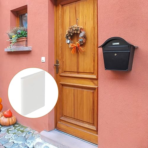 Miniatura 6 de Jetec 14 sellos de esquina de puerta, autoadhesivos, para marco de puerta, burletes para esquinas, almohadilla de espuma para cubrir huecos, parte