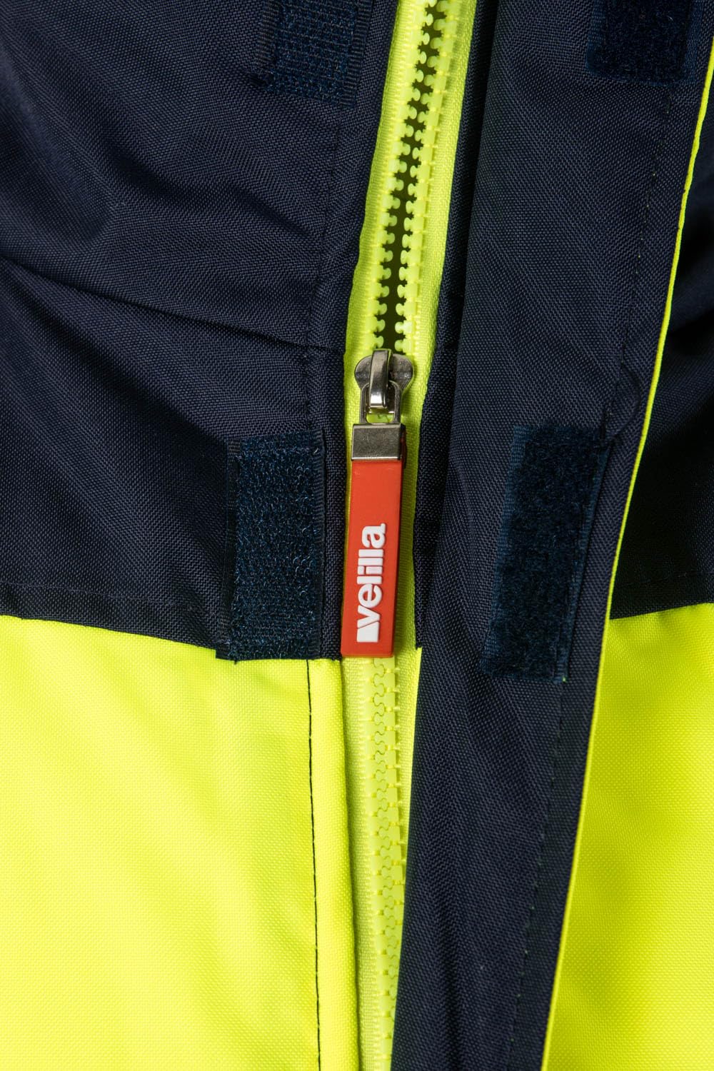VELILLA 161 High Visibility Detachable Jacket Fluor Yellow/Green Size L