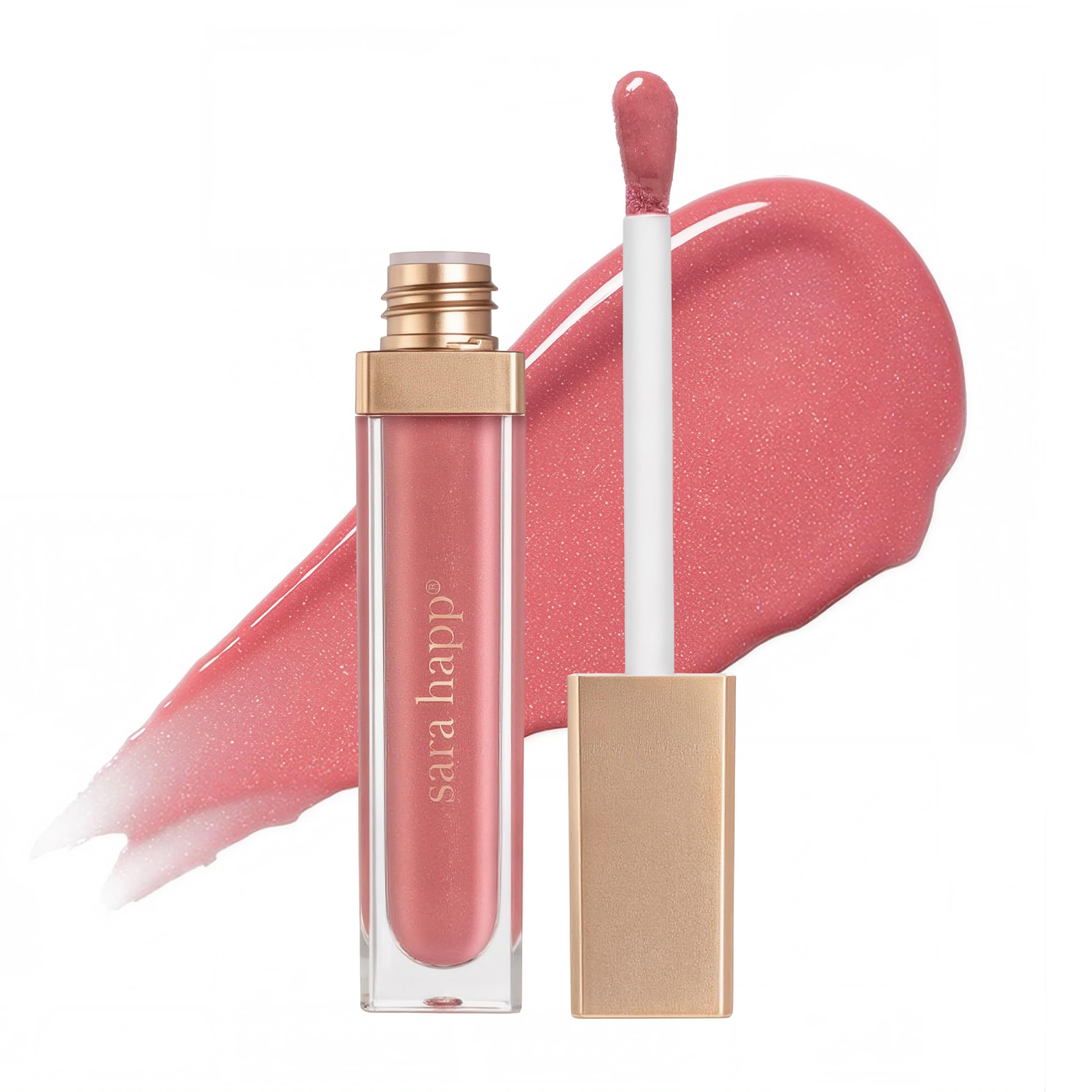 Sara Happ Lip Slip Luxe Gloss - Moisturizing Gloss, 0.21 Oz Pink