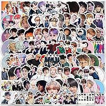 BTS Stickers, 100Pcs BTS Stickers, Ubephant Anime Waterproof Stickers Computer Skateboard Luggage B-TS Gifts for Kids