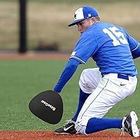 Vista 4 de BaseGoal Softhands - Entrenador de campo de espuma Quik Hands Batting Baseball Infield Practice con dos manos