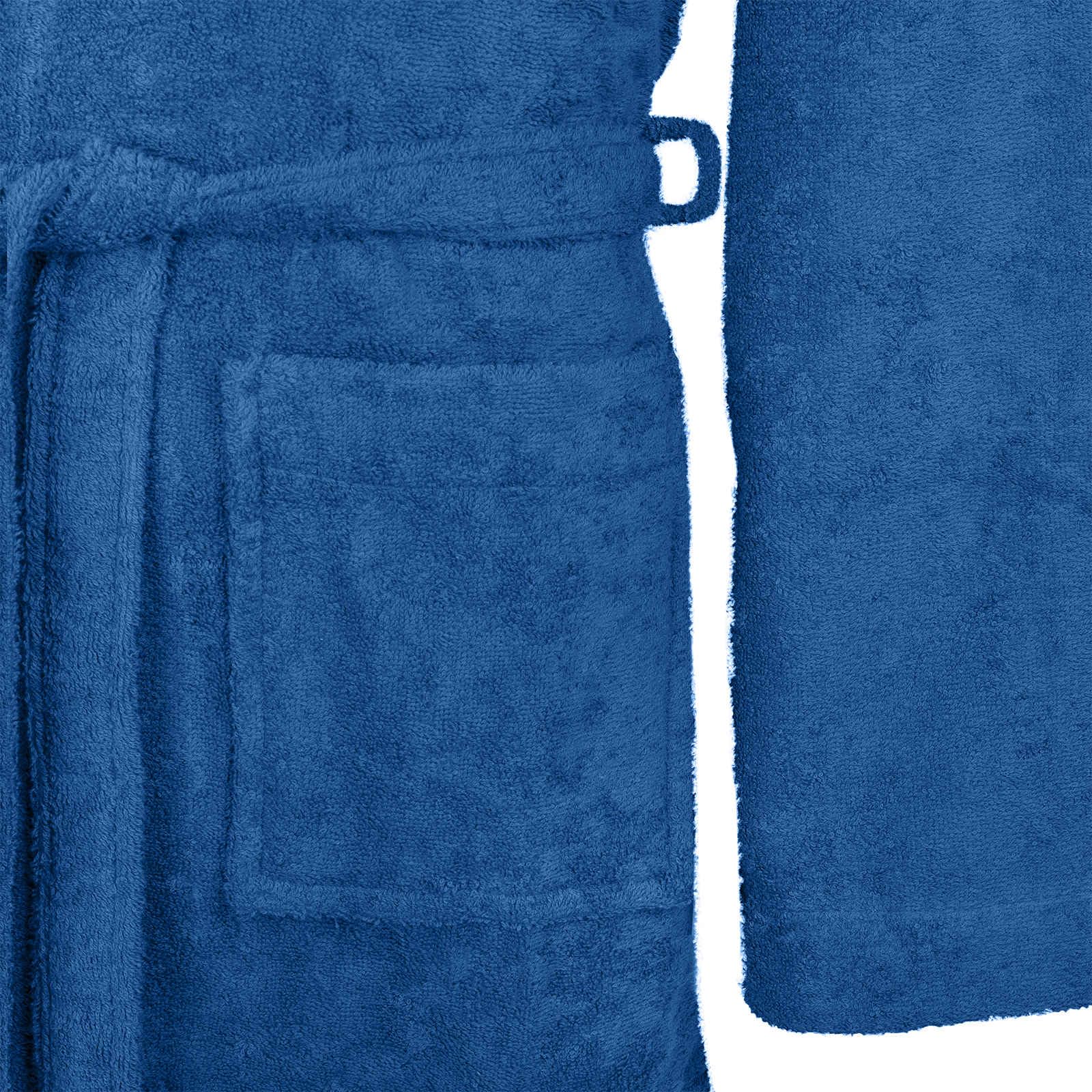 KINN Accappatoio bianco S cotone – Accappatoio 100% cotone per uomo e donna con cintura regolabile, design moderno, lavabile in lavatrice, ideale per l'inverno e il relax