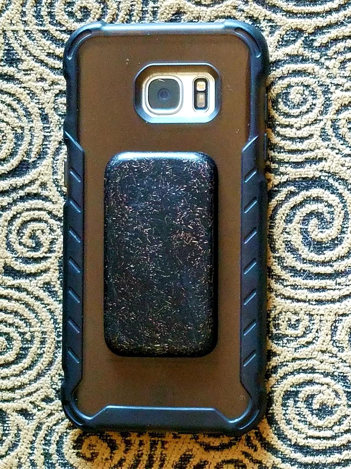 EMF Shield for Cell Phone Case - Orgonite Protection Sticker - Wifi Radiation Blocker -2 Black Sun Orgone Medium Squares-image-16