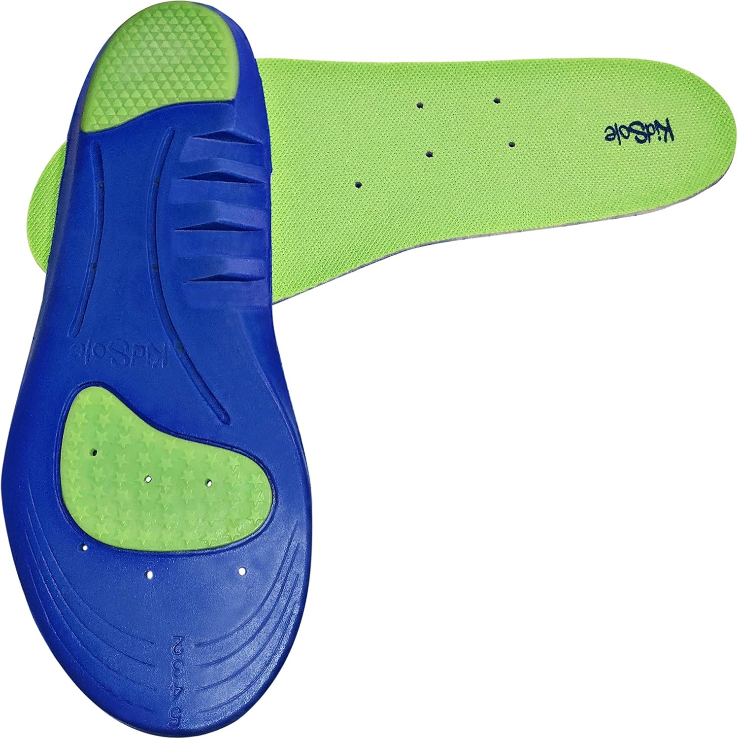 Slim Memory Foam Sport Children's Athletic Shoes with Extra Memory Foam Top Layer (24 cm, Kids' Size 3-6)
