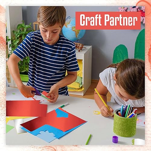 Miniatura 4 de Papel de cartulina rojo metálico, 60 piezas de 8.5 x 11 pulgadas (250 GSM) - Tablero de papel de aluminio rojo, superficie con acabado espejo,