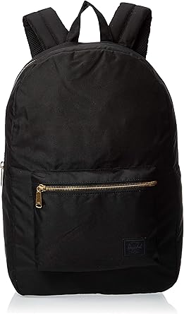 herschel supply co classic light volume black backpack