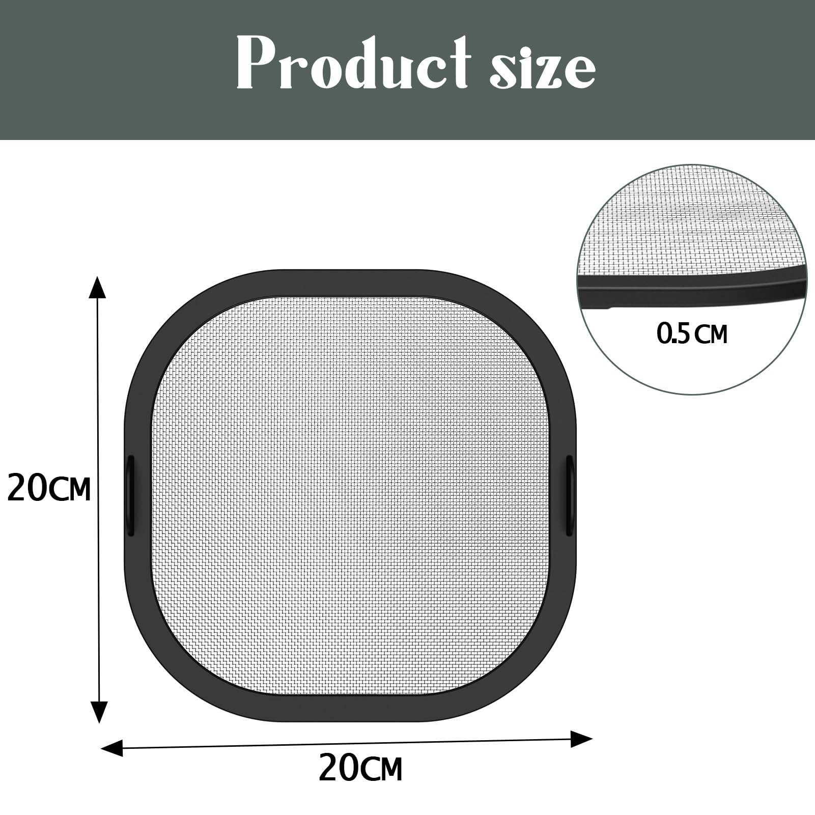 1 griglia paraspruzzi in acciaio inox per Ninja Crispi Pro AS101, compatibile con AS1015.7L e contenitore in vetro da 2,4L, per Ninja Crispy Pro
