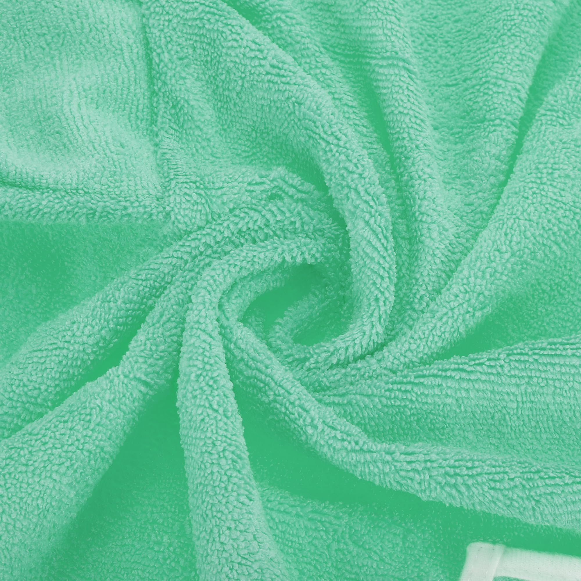 CAPASTEC Vestaglia con Cappuccio per Cani, Asciugamano per Animali Domestici, Asciugamano per Cani ad Asciugatura Rapida, XS, Verde