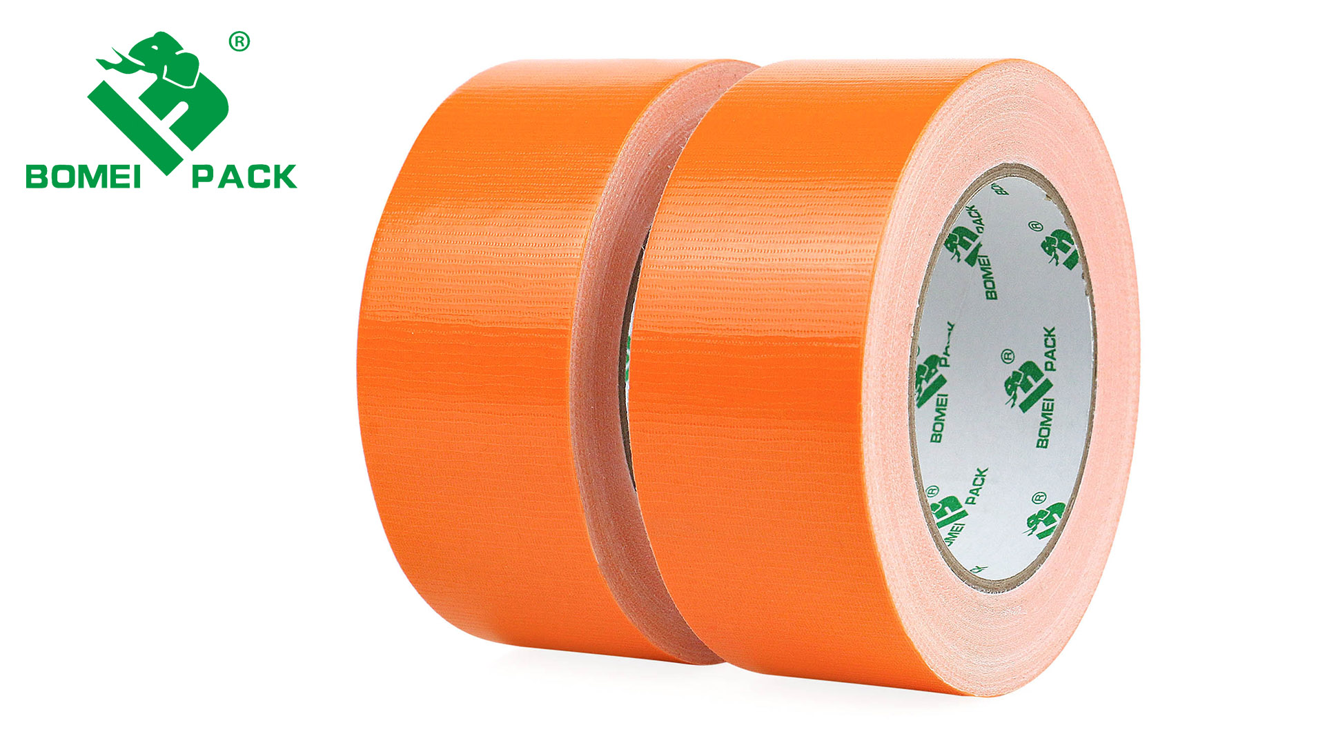 Image of BOMEI PACK Duct Tape Orange, Heavy Duty Strong Industrial Color Duct Tape 9mil x 1.88inch x 30yds for Packing and Repairing