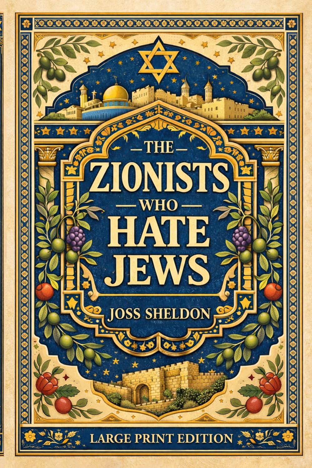 The ZIONISTS who HATE JEWS: LARGE PRINT EDITION