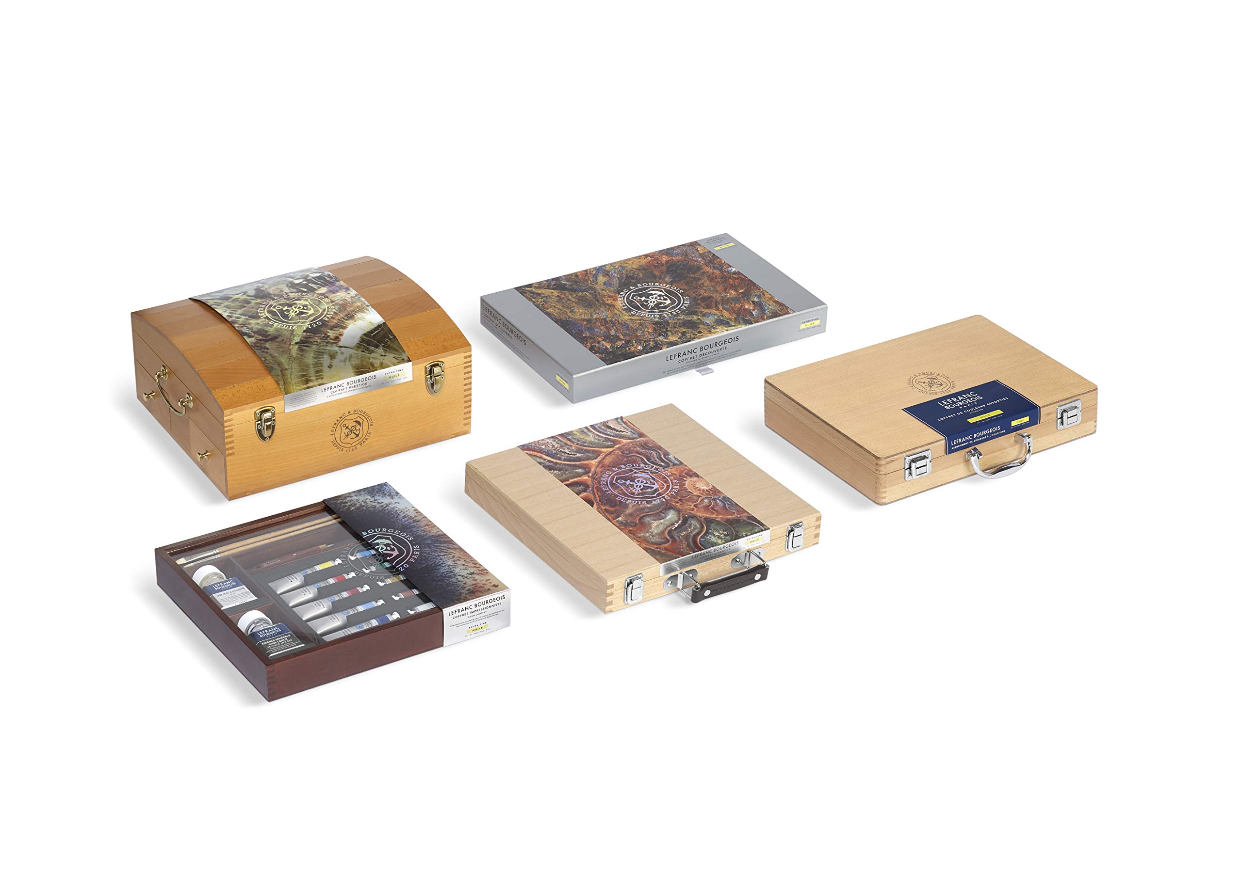 Lefranc Bourgeois Coffret classique Huile Extra Fine Lefranc