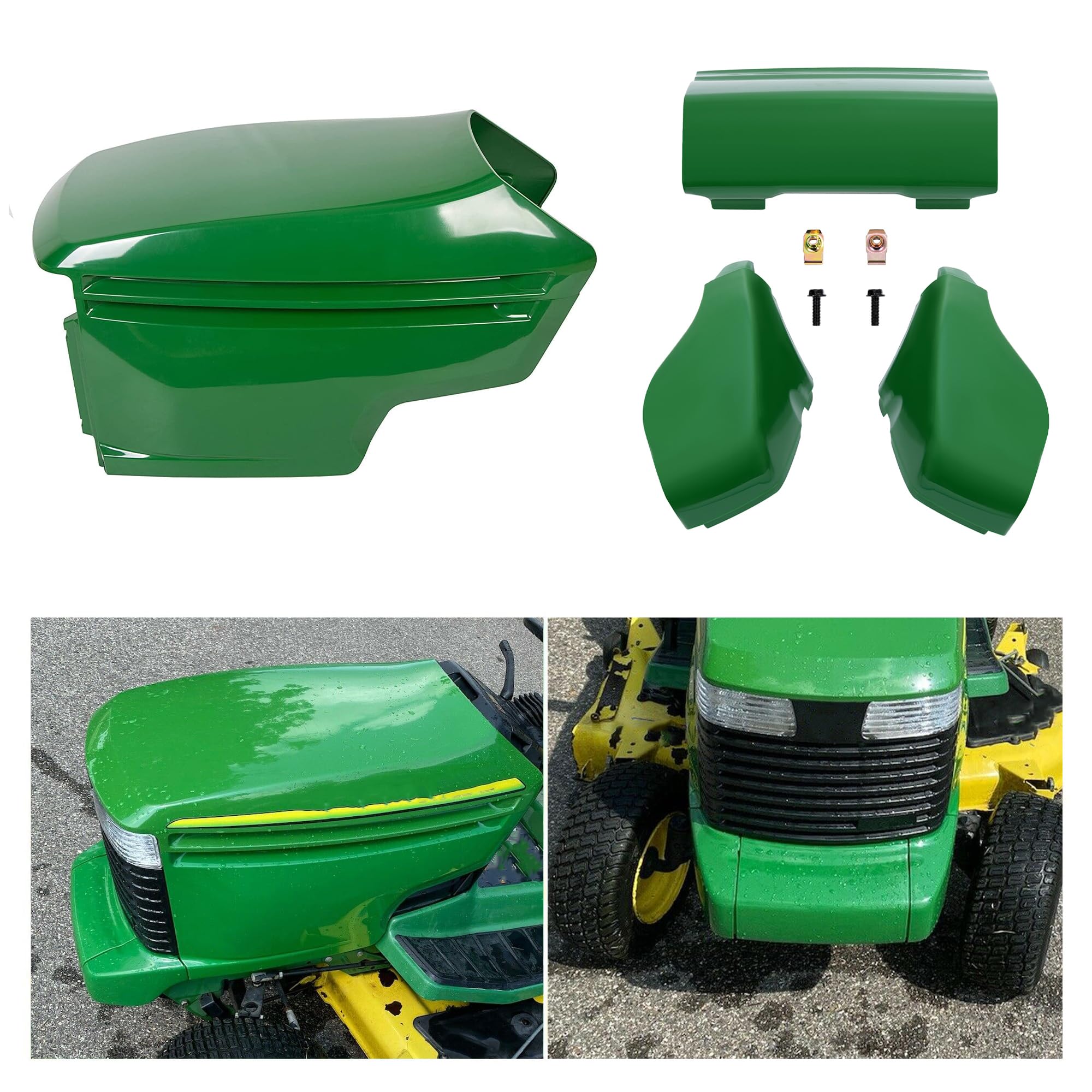 Amazon.com: ECOTRIC Hood & Bumper Kit Compatible with John