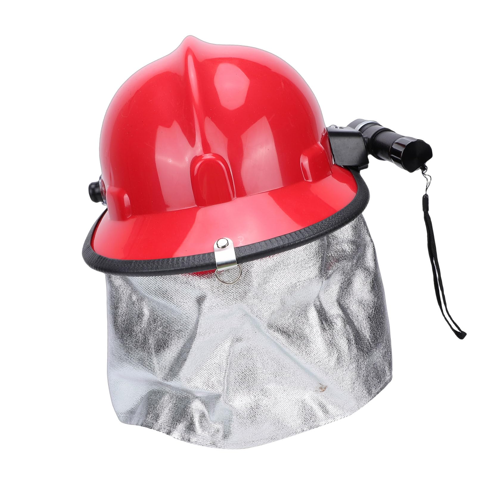 Casco di Salvataggio, Elmetto Protettivo per Vigili del Fuoco Resistente Alle Alte Temperature e Agli Urti, Casco per Lampada Frontale con Design Protettivo, Ideale per l'emergenza dei