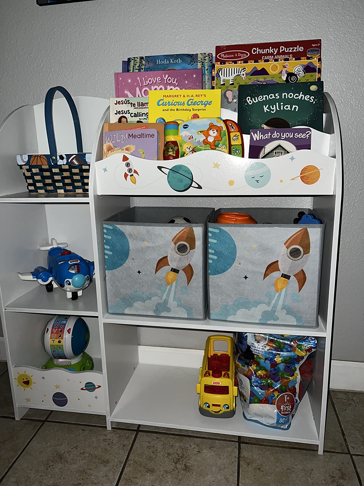 15/mo Finance SONGMICS Toy and Book Organizer for Kids, Storage Unit