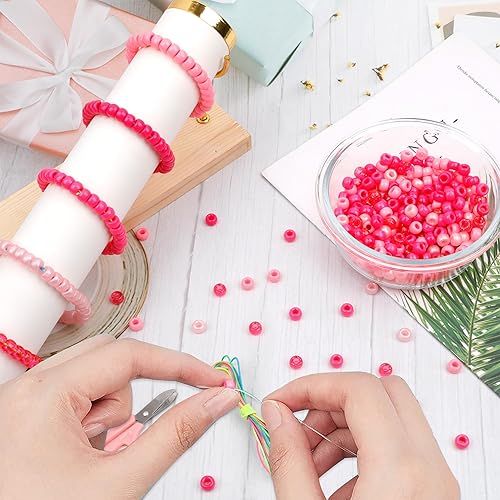 Miniatura 71 de Cuentas de pony negras para pulseras de amistad, fiesta de vacaciones, plástico, 1000 piezas, cuentas de Halloween para hacer joyas, pulseras DIY