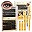 QUEWEL Lash Clusters Kit, 280Pcs 80D+100D 3D Lash Cluster Eyelash Extensions 10-18mm Lash Clusters Kit with Lash Bond and Seal and Lashes Tweezers Easy DIY at Home (80+100D 3D Kit)