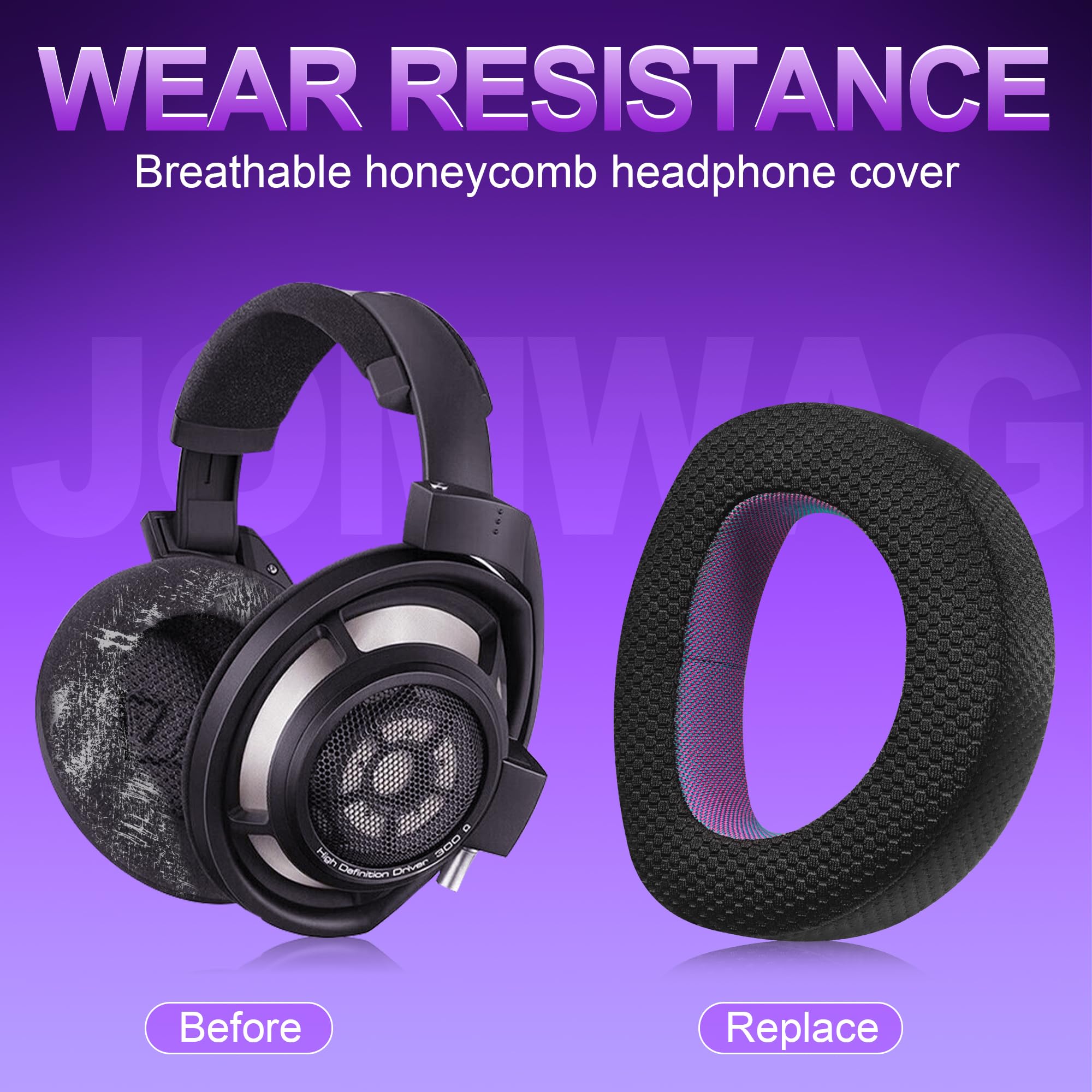Magic Ice Gel - Cuscinetti di ricambio per cuffie SENNHEISER HD800, per migliorare comfort e prestazioni