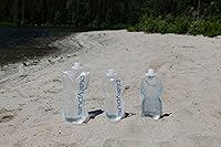 Vista 7 de Platypus SoftBottle - Botella de agua plegable para mochileros con tapa de cierre