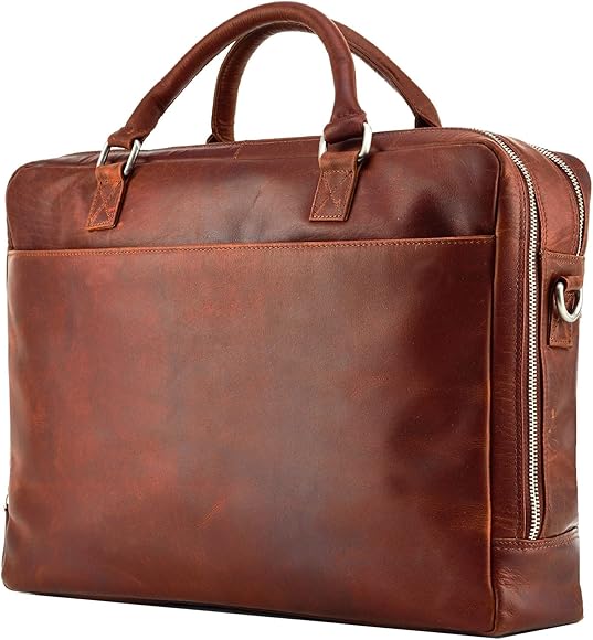 feynst leder aktentasche