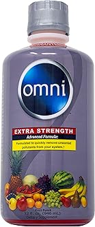 Wellgenix Omni Cleansing Drink, Extra Strength Body Detox, Herbal Cleanse Detox Liquid, Flush Your System, Fruit Punch Flavor, 32 Fl Oz, Premium Detox Support Supplement