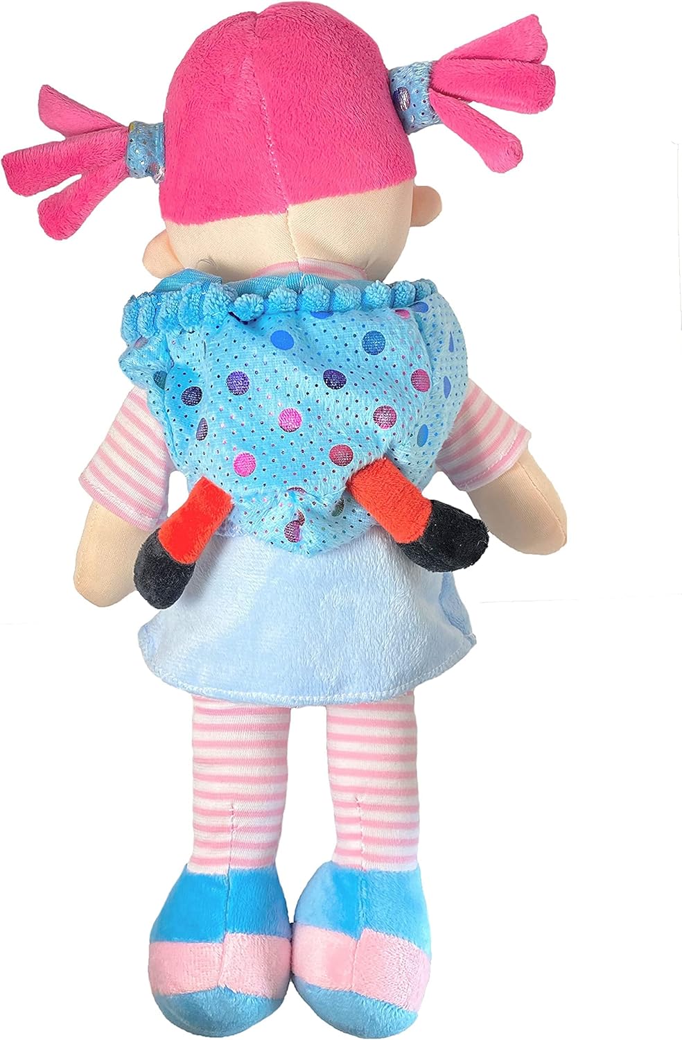 Making Believe Blue Love Bug Ladybug Plush Doll, 13"