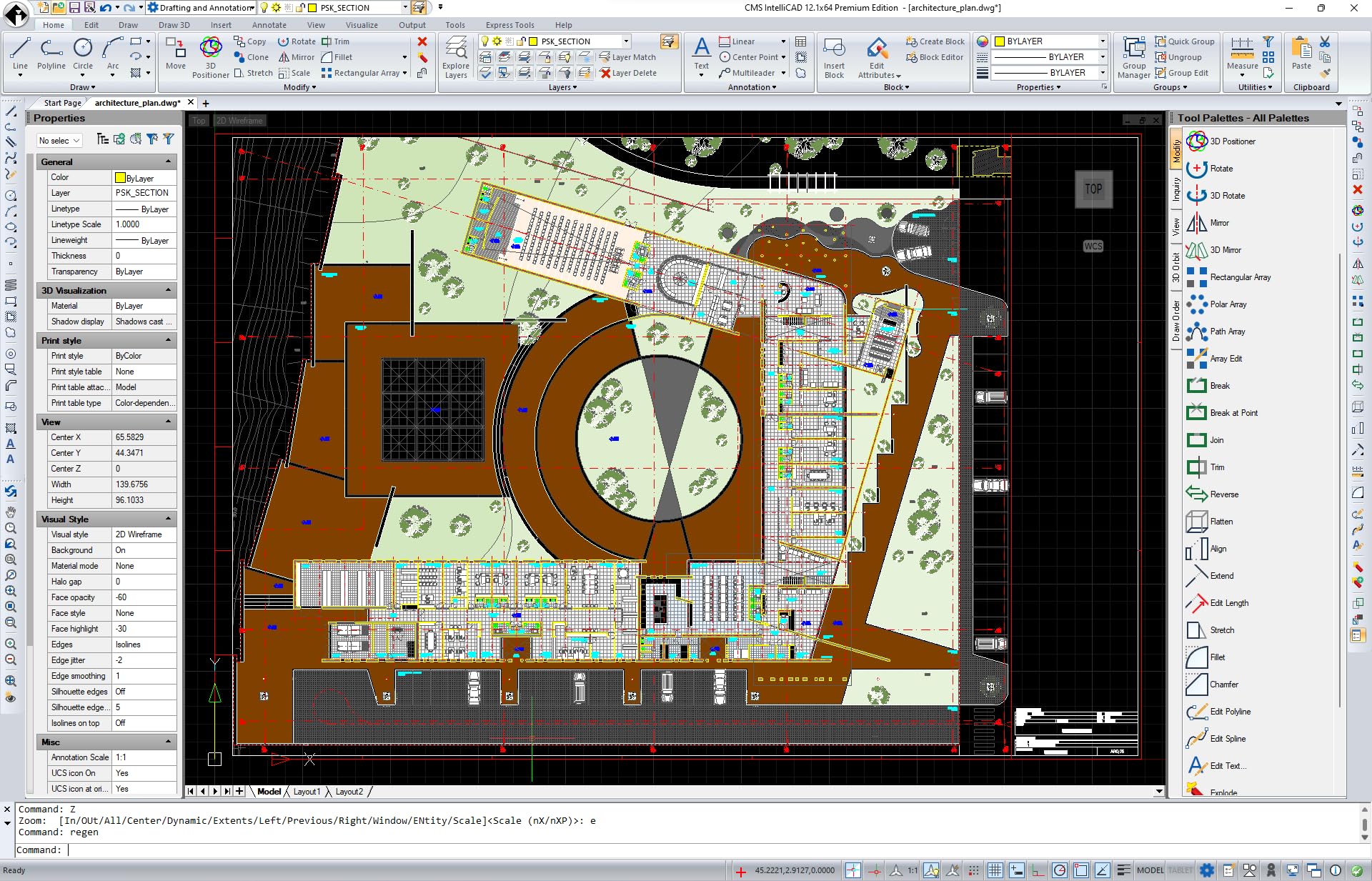 CMS IntelliCAD PE | Logiciel CAO professionnel pour dessin 2D et surfaces 3D compatible .dwg | Licence perpétuelle | 1 Utilisateur | Code d'activation fourni dans le boîtier DVD.