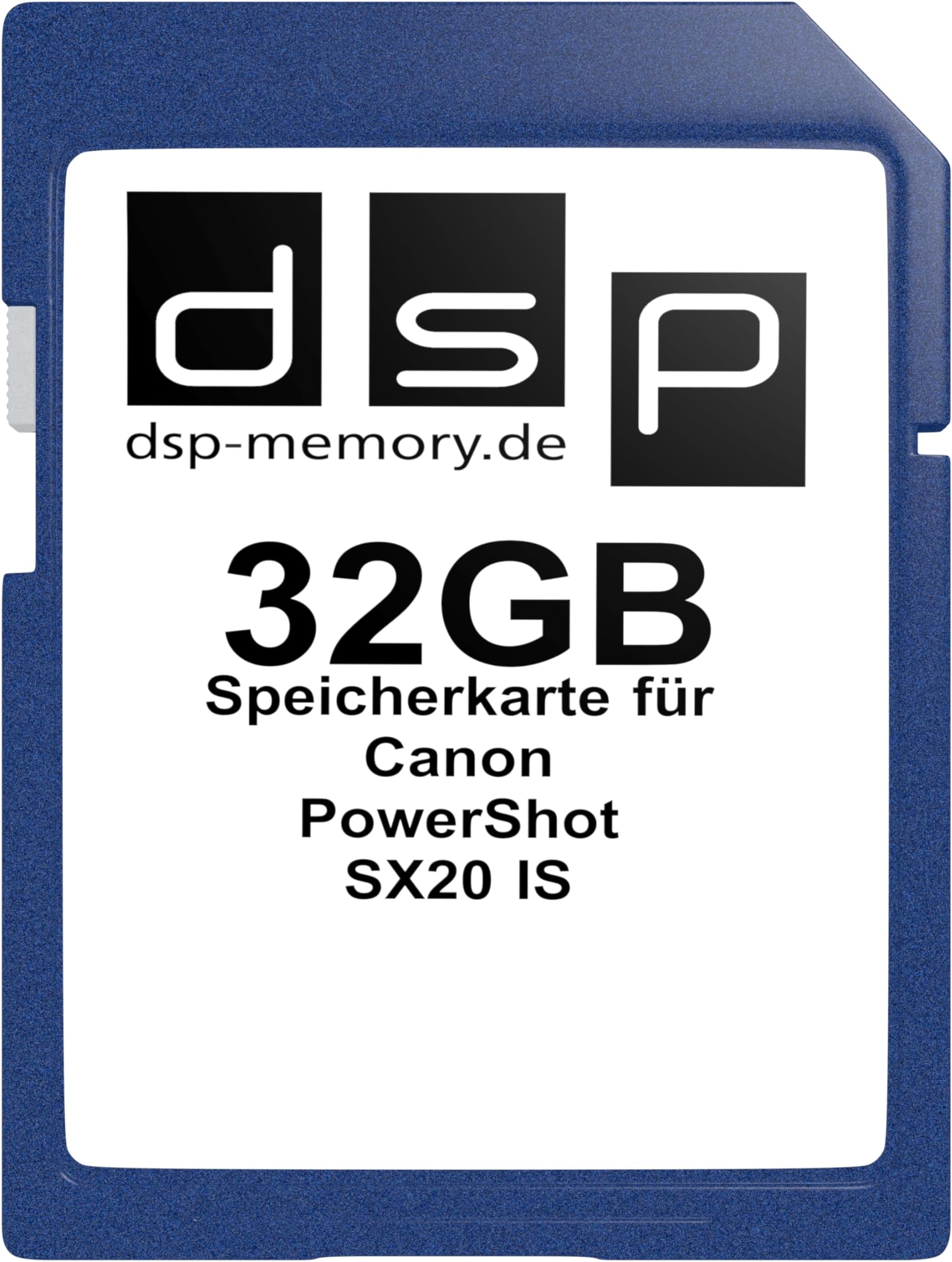 32GB Speicherkarte für Canon PowerShot SX 20 IS