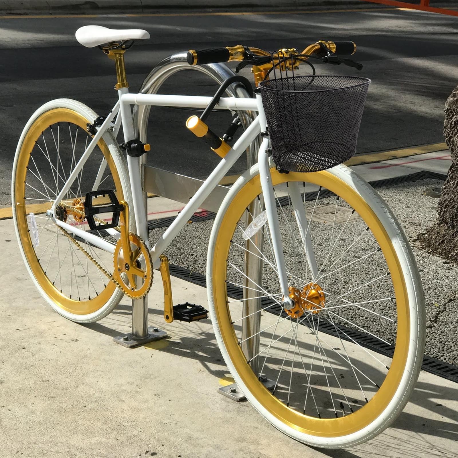 Panier à Vélo de Guidon Amovible en Fer Noir Grosse Capacité | Surface Lisse, Fixation Facile, pour Garçons et Filles, Format Suspendu