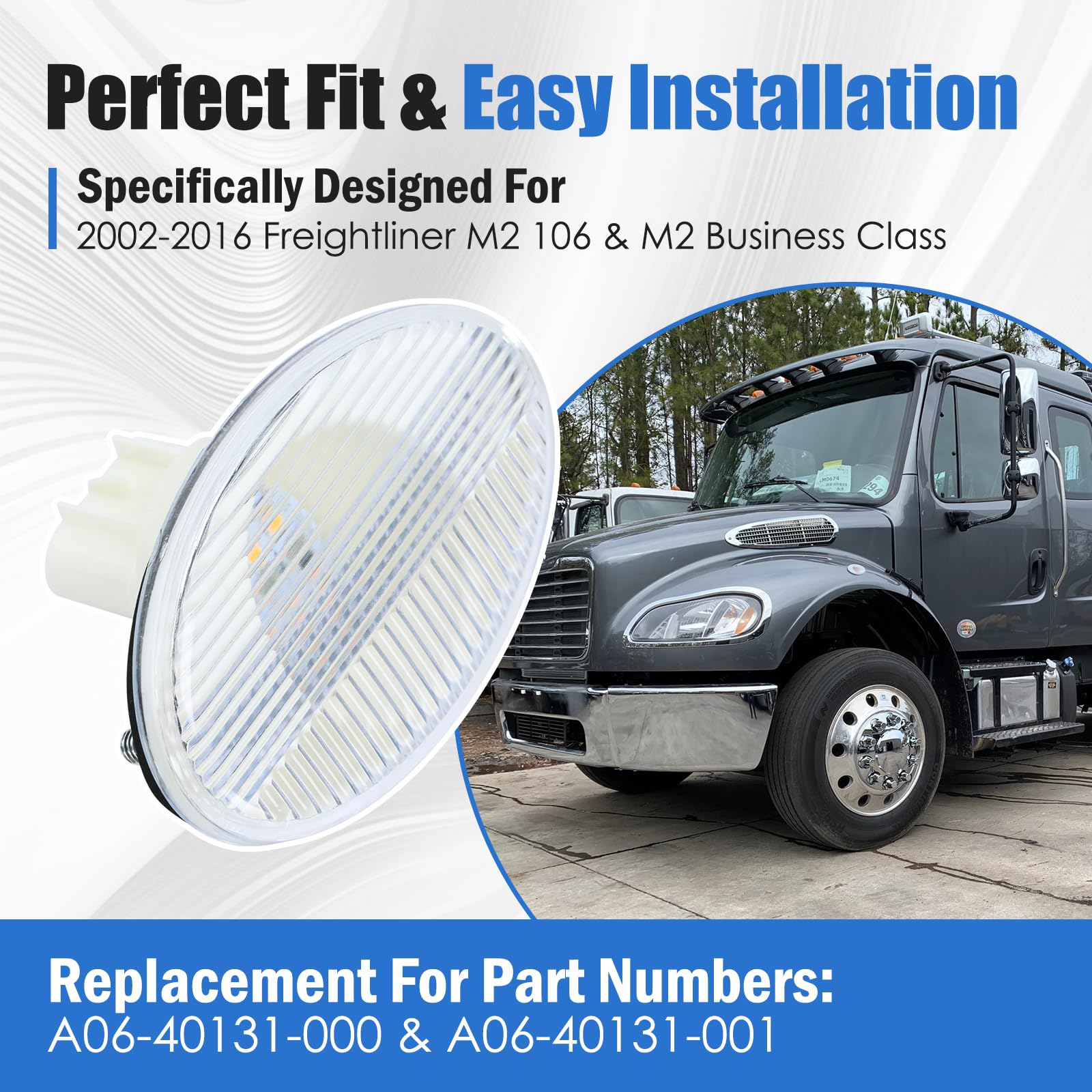 Amazon.com: Front Fender Side Marker Lights Fit for 2002-2016
