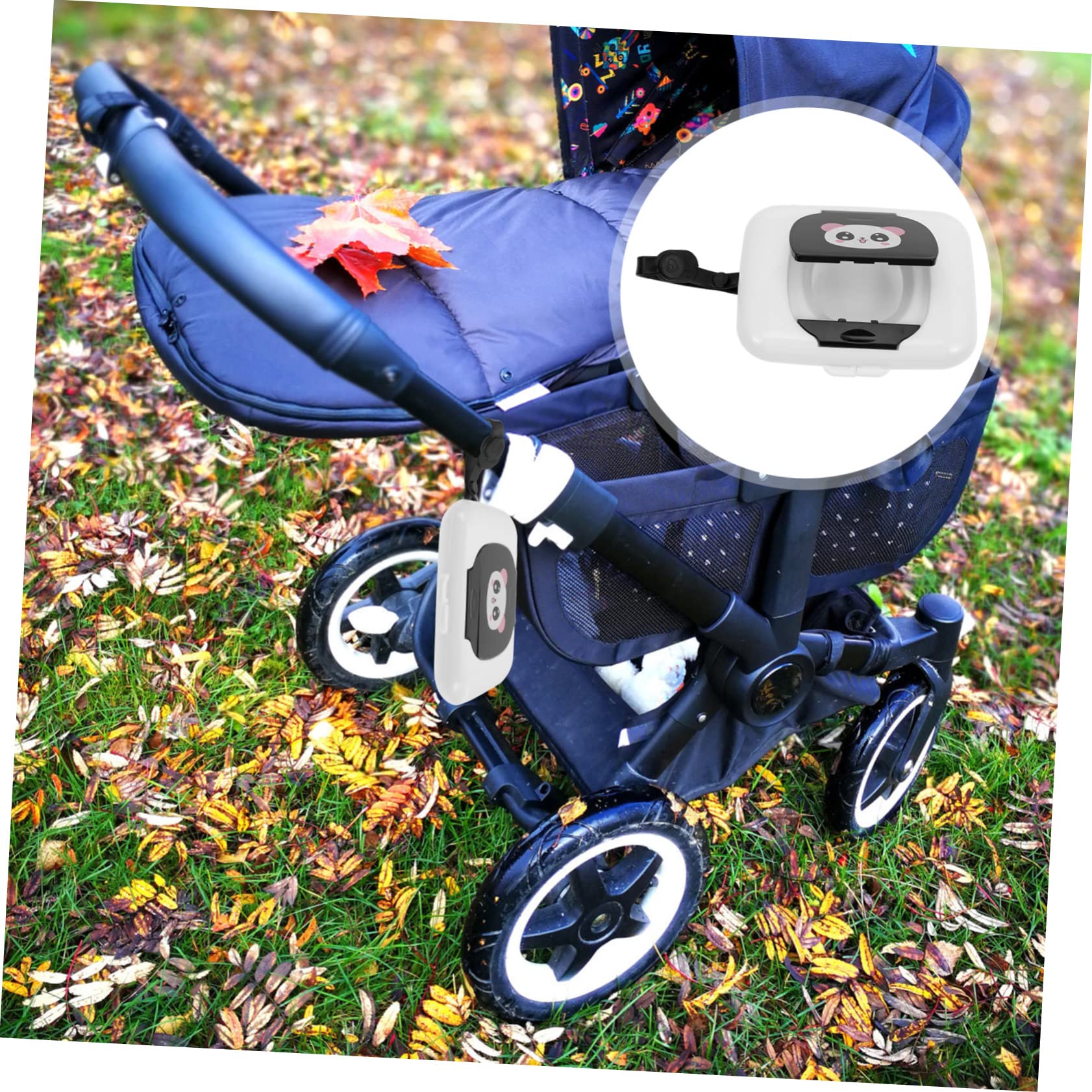 PRETYZOOM Portable Wipes Dispenser Lightweight Wet Tissue Holder for Quick Access for Strollers Cribs and Outdoor Use Convenient Wipe Storage Box