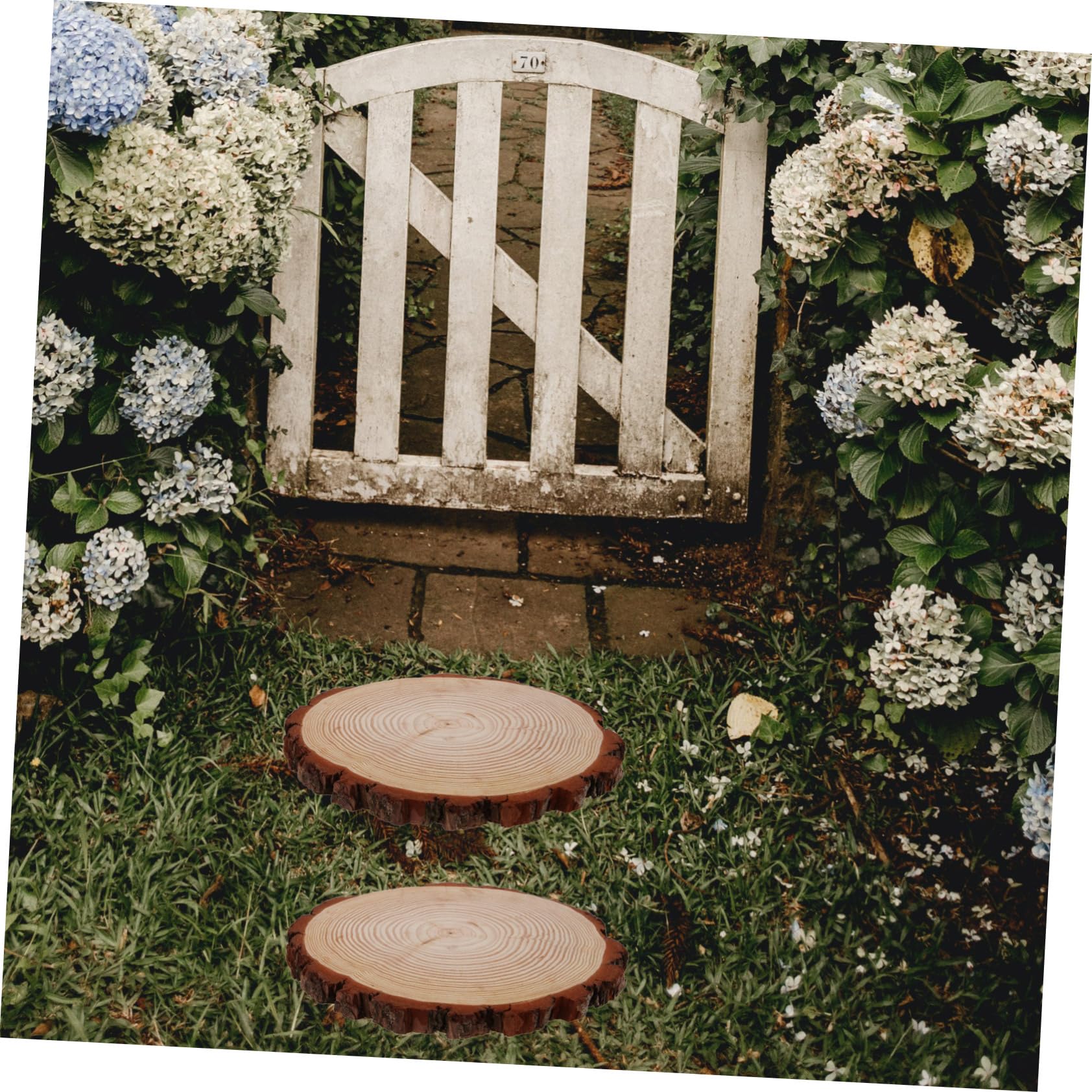 Abaodam Trittplatte für Garten und Selbstgemacht Gehweg Wetterbeständig und Bruchfest Beige Praktische und Dekorative Gartendeko für Außenbereiche