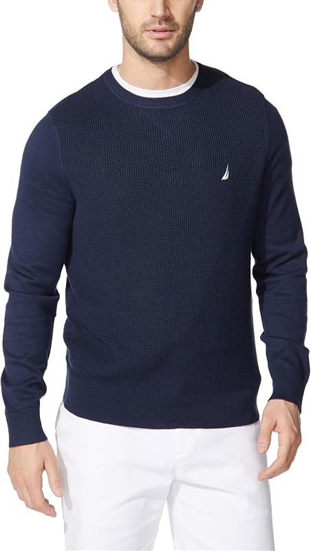 Nautica Suéter acanalado para hombre