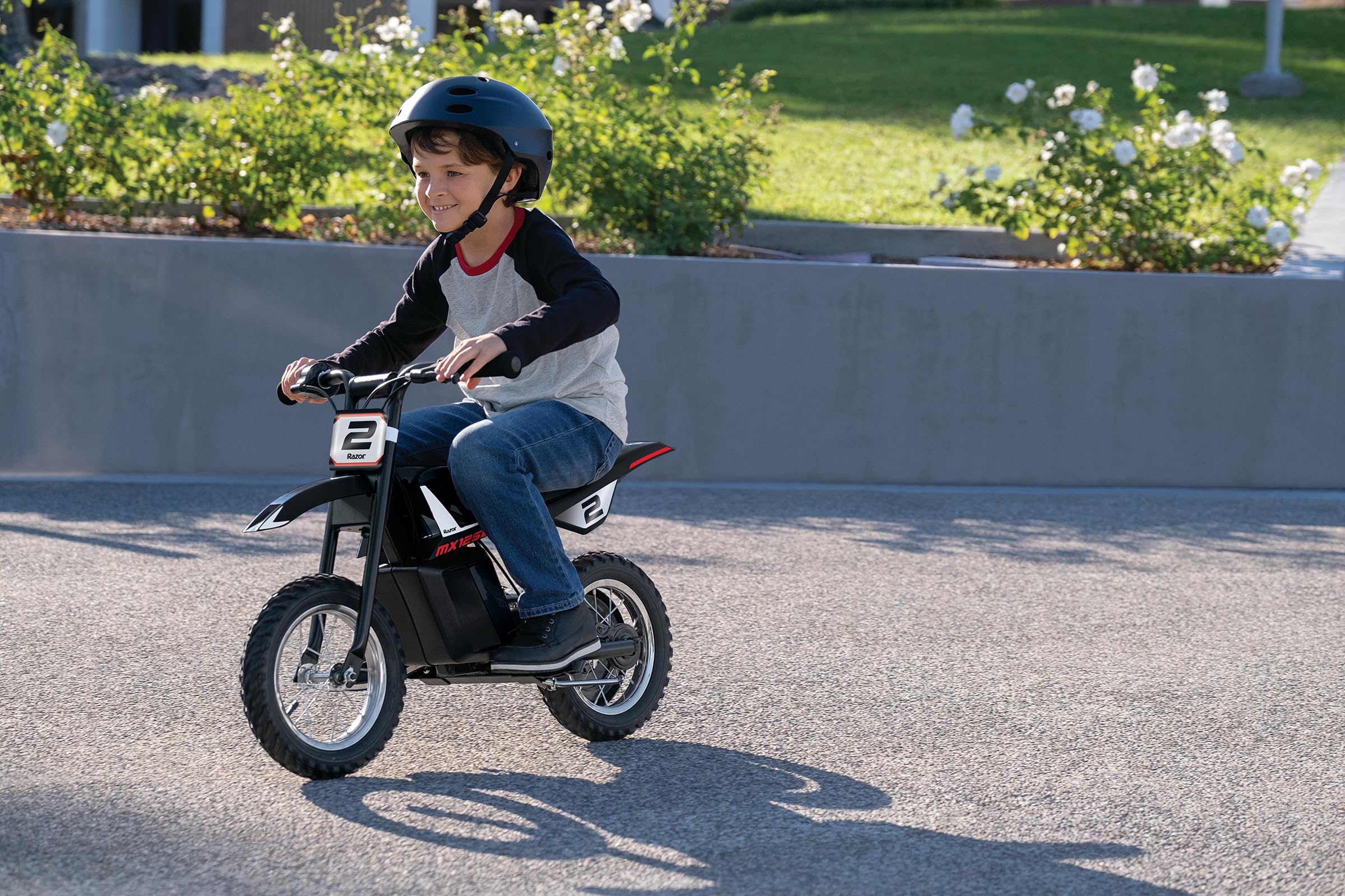 Razor MX125 W/Decals Electric Lithium Children's Dirt Bike with
