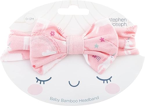 Stephen Joseph Diadema con excepción de estilo para bebés y niñas, unicornio, Unicornio