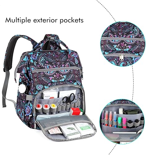 Miniatura 3 de Gatycallaty Mochila para enfermera, Negro -, Mochila para enfermera