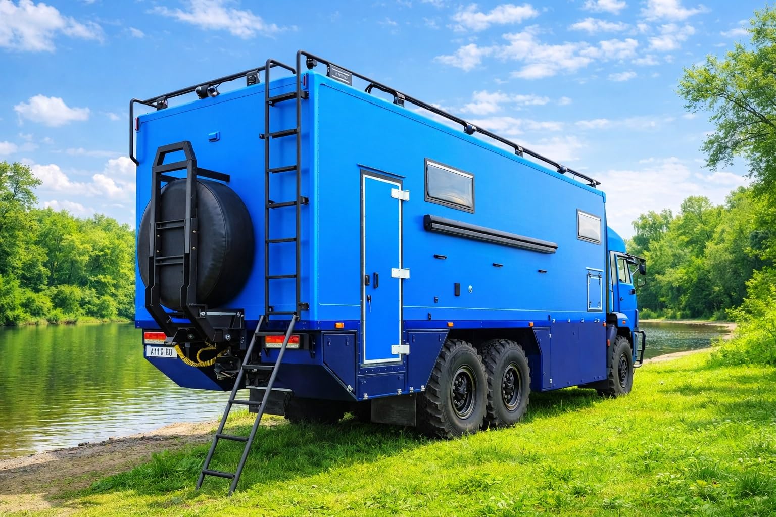 AB3-00768 LKW Reserveradabdeckung Gr. L - 107 cm 385/65 R22.5 Ersatzradabdeckung Reserveradhülle Reifencover Radhülle