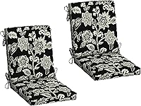 Vista 87 de Cojín para silla de comedor exterior Arden, 20 x 20 pulgadas, resistente a la lluvia, resistente a la decoloración, Alana Tile