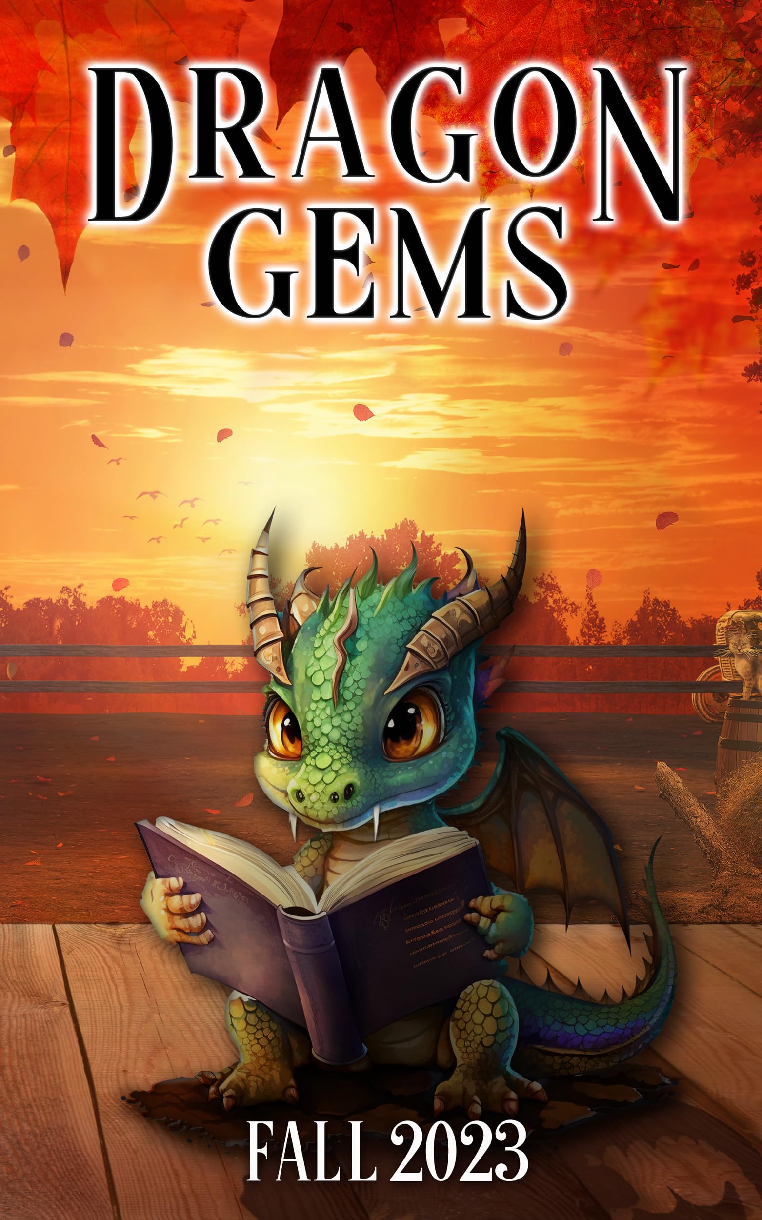 Cover of Dragon Gems, Fall 2023