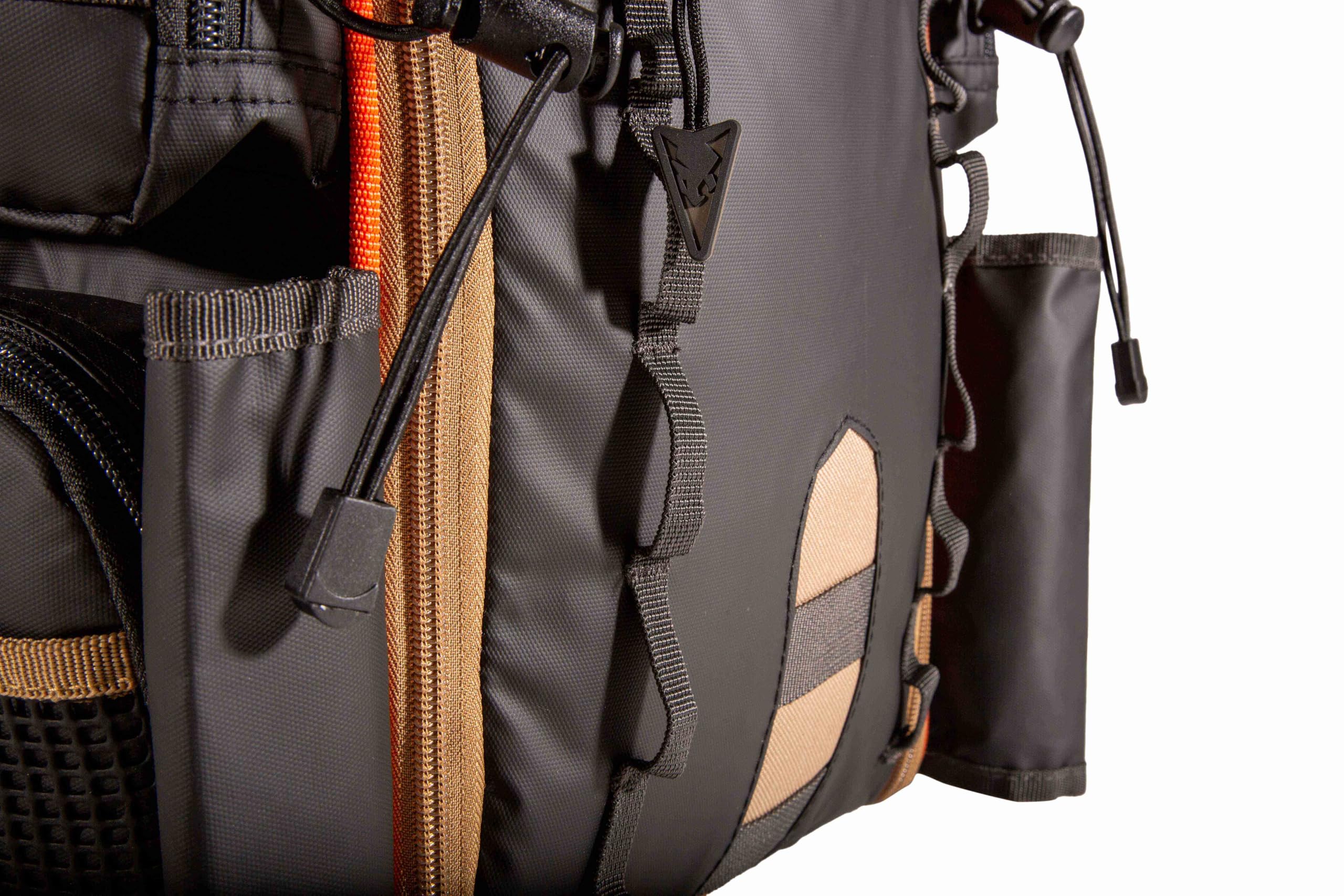 Grayton Zaino Tough Gear Multi (Incl. 5 Scatole Per Materiali) - Zaino Da Pesca