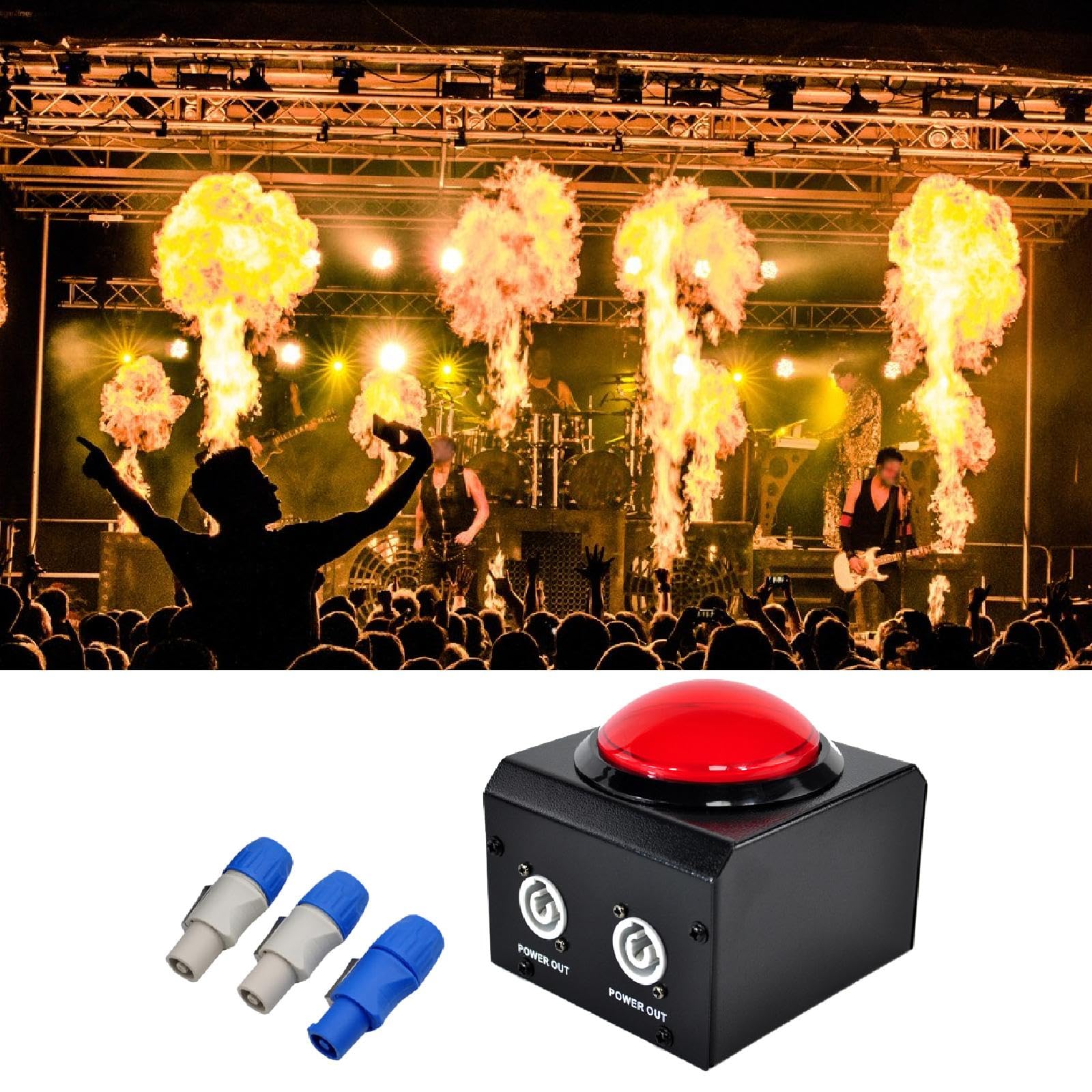 Controllo Manuale per Effetti Scenici a Feste, Concerti Musicali E