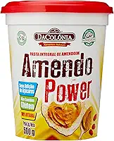 DaColônia Amendopower - Pasta De Amendoim Integral, Zero, 500G