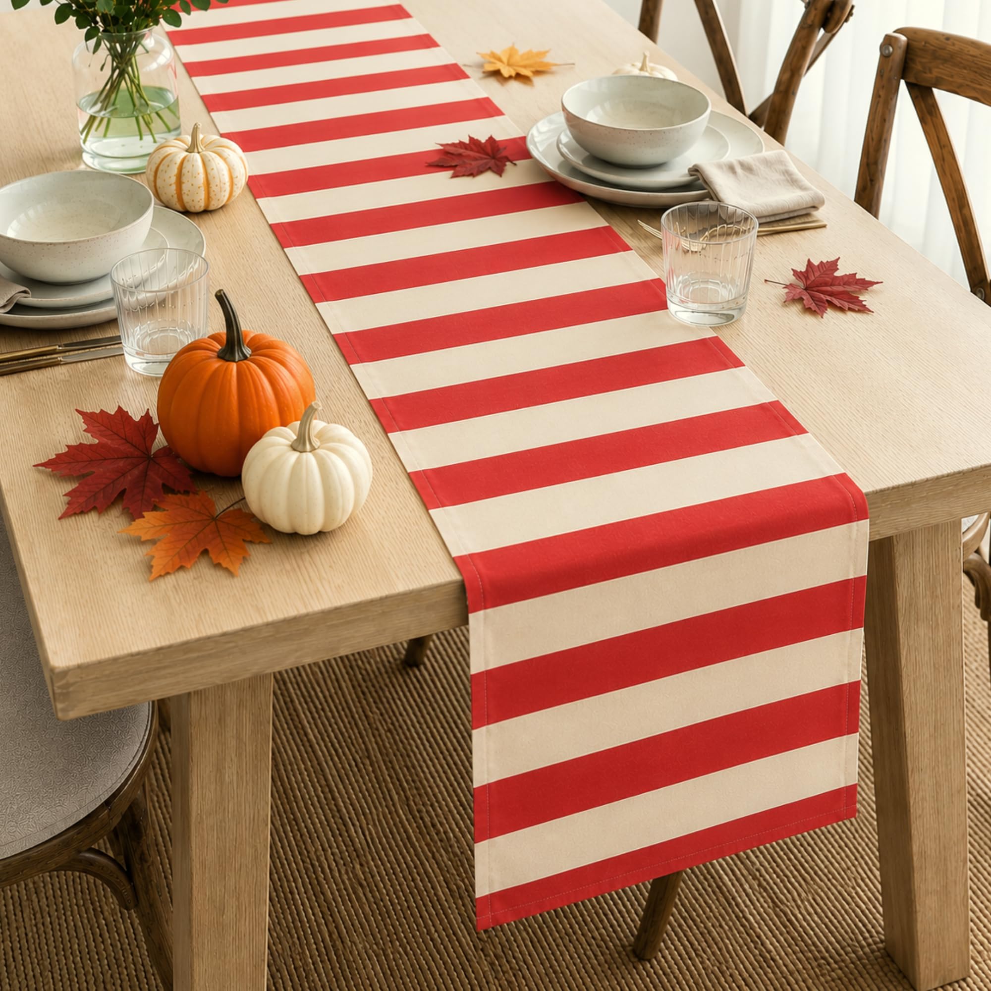 Folkulture Table Runner - Dusty Blue -11